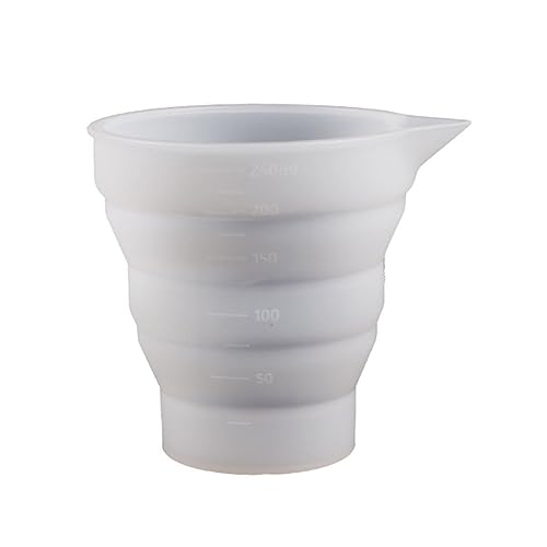 Faltbare Silikonmessung Tasse Formklapptasse Epoxidharz Gussform Schimmelpilze Schmuckwerkzeug Für Harzkunst Und Handwerkskunsthandwerk Und Schmuckherstellung Werkzeug Faltbare Silikonmessung Tasse Formklapptasse Epoxidharz Gussform Schimmelpilze Schmuckwerkzeug Für Harzkunst Und Handwerkskunsthandwerk Und Schmuckherstellung Werkzeug von KieTeiiK