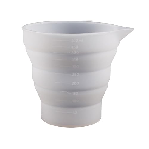 Faltbare Silikonmessung Tasse Formklapptasse Epoxidharz Gussform Schimmelpilze Schmuckwerkzeug Für Harzkunst Und Handwerkskunsthandwerk Und Schmuckherstellung Werkzeug Faltbare Silikonmessung Tasse Formklapptasse Epoxidharz Gussform Schimmelpilze Schmuckwerkzeug Für Harzkunst Und Handwerkskunsthandwerk Und Schmuckherstellung Werkzeug von KieTeiiK