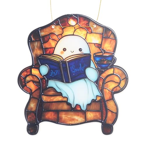 Halloween Fensterdekoration Acrylhängekunst Für Hausgarten Büro Klassenzimmer Freien Saisonale Dekore Halloween Fenster Hängen von KieTeiiK