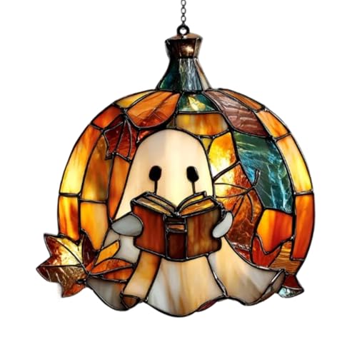 Halloween Fensterdekoration Acrylhängekunst Für Hausgarten Büro Klassenzimmer Freien Saisonale Dekore Halloween Fenster Hängen von KieTeiiK