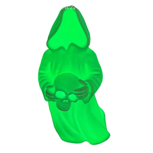 Halloween Ornament Geisterer Schädel Figur Statue Tabletop Orament Für Regalausstellung Und Klassenzimmerdekorationskulptur von KieTeiiK