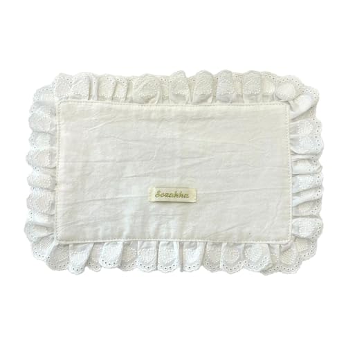 Herzmuster Spitzen Placemat Und Servietten Für Esstisch Dekorationen Robuster Waschstoff Stoff Romantik Geschenk Absorbierende Küchen Stofftuchsplacemat von KieTeiiK