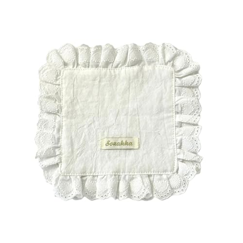 Herzmuster Spitzen Placemat Und Servietten Für Esstisch Dekorationen Robuster Waschstoff Stoff Romantik Geschenk Absorbierende Küchen Stofftuchsplacemat von KieTeiiK