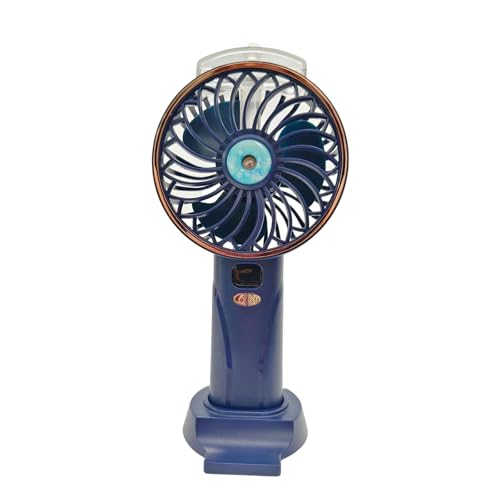 KieTeiiK Digital Display Handheld Lüfter Mit Wassersprühbatterie Betrieben 5 Geschwindigkeits Handheld Lüfter Mit Sprühfunktion Für Den Tragbaren Travel Nebelventilator von KieTeiiK