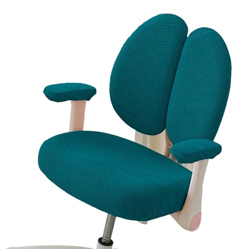 KieTeiiK Elastische Dehnbare Stuhlladerabdeckungen Flüssigkeitsabnahme Polyester Sitzpolster Für Esszimmer Oder Schalter Für Arbeitsbereiche Einfach Installation Stuhlabdeckungsset von KieTeiiK