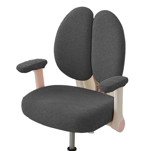 KieTeiiK Elastische Dehnbare Stuhlladerabdeckungen Flüssigkeitsabnahme Polyester Sitzpolster Für Esszimmer Oder Schalter Für Arbeitsbereiche Einfach Installation Stuhlabdeckungsset von KieTeiiK