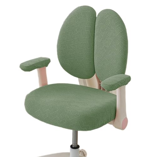 KieTeiiK Elastische Dehnbare Stuhlladerabdeckungen Flüssigkeitsabnahme Polyester Sitzpolster Für Esszimmer Oder Schalter Für Arbeitsbereiche Einfach Installation Stuhlabdeckungsset von KieTeiiK