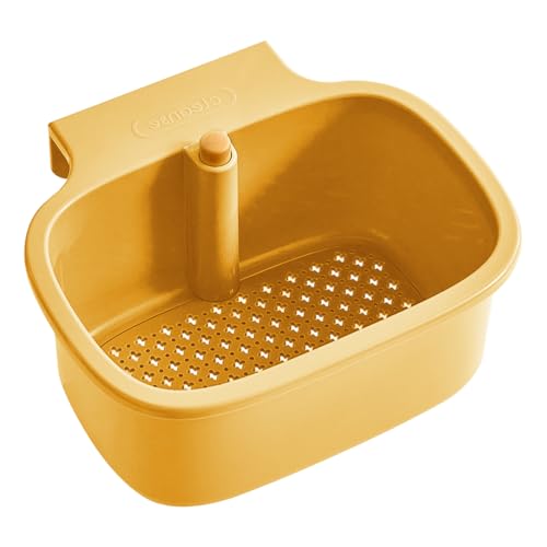 KieTeiiK Entlassungskorb Schneller Entlassungsstahl Stahl Presse Wandmontierstich Für Küchenarbeitsplatten Organisation Multifunktionales Wandhängesieg von KieTeiiK