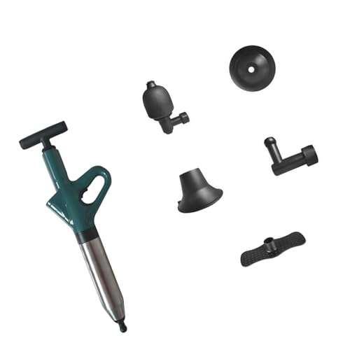 KieTeiiK Luftdruckabflussöffner 120psi Einstellbarer Messgerät 3 Ansätze Für Verstopfte Toilettenspüle Dusche Edelstahl Toilettenabflussreiniger KieTeiiK Luftdruckabflussöffner 120psi Einstellbarer Messgerät 3 Ansätze Für Verstopfte Toilettenspüle Dusche Edelstahl Toilettenabflussreiniger von KieTeiiK