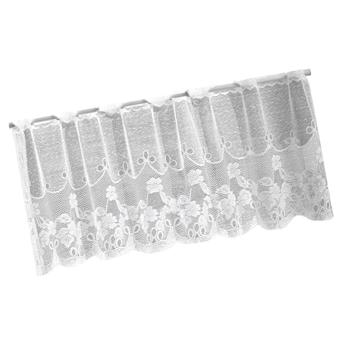 KieTeiiK Semi Sheer Lace Vorhang Küche Privatsphäre Fenster Fenster Fenster Drape Einfache Installation Polyester Wohndekoration Schmetterling Vorhänge KieTeiiK Semi Sheer Lace Vorhang Küche Privatsphäre Fenster Fenster Fenster Drape Einfache Installation Polyester Wohndekoration Schmetterling Vorhänge von KieTeiiK