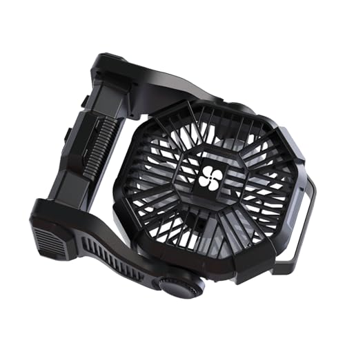 KieTeiiK Tragbarer Lüfter Mit LED Licht LED Batterie Campingventilator Kunststoffstruktur Für Die Multifunktionale Verwendung In Campingplätzen Und Häusern Wieder Aufladbarer Zeltkühlungslüfter von KieTeiiK