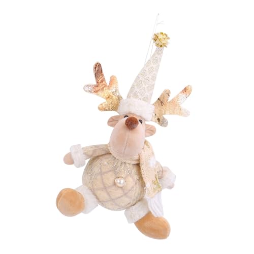 KieTeiiK Weiche PP Baumwolle Gefüllt Weihnachtspuppe Hanging Decoration Schaum Für Innen Und Außen Weihnachtsausstellungen Schaumgefüllte Party Hanging Accessoire von KieTeiiK