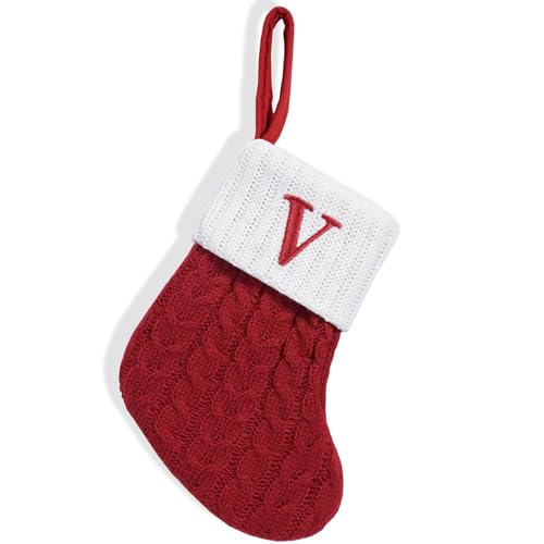 KieTeiiK Weihnachtsstrümpfe Süßigkeitenbeutel Gestickt Brief Hängende Socken Für Kamine Home Office Party Dekorationen Dekoration Strickstrümpfe Geschenktüte Baum Orament KieTeiiK Weihnachtsstrümpfe Süßigkeitenbeutel Gestickt Brief Hängende Socken Für Kamine Home Office Party Dekorationen Dekoration Strickstrümpfe Geschenktüte Baum Orament von KieTeiiK