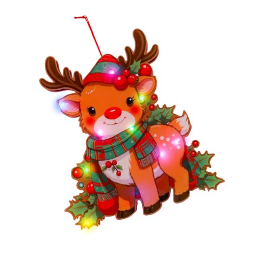 Moderne LED Beleuchtete Urlaubsschmuck Tragbare Plastikkonstruktion Für Türfenster Mantel Langlebige Plastik Weihnachtslichter Moderne LED Beleuchtete Urlaubsschmuck Tragbare Plastikkonstruktion Für Türfenster Mantel Langlebige Plastik Weihnachtslichter von KieTeiiK