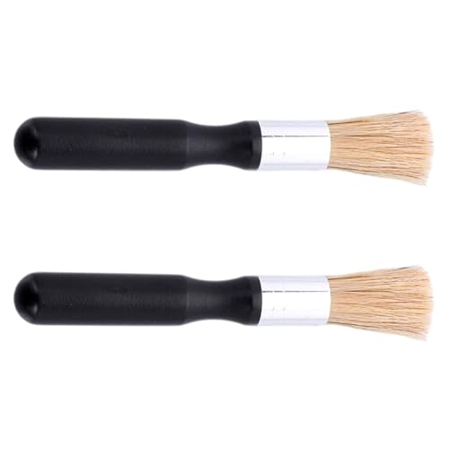 Multi Oberflächen Peelingbürste Mit Holzgriff Borsten Für Küchenfett & Arbeitsplatten Holzborsten Pinsel Für Fliesenmörtel von KieTeiiK