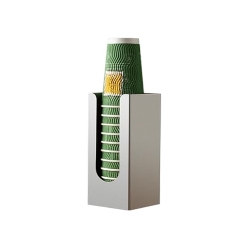 Multiple Size Cup Spender Acryl Lagerhalter Compact Design Mühelos Zugang Zu Wasserkühlerflächen Einweg Tassen Organisatoren Mit Einfachem Zugang von KieTeiiK