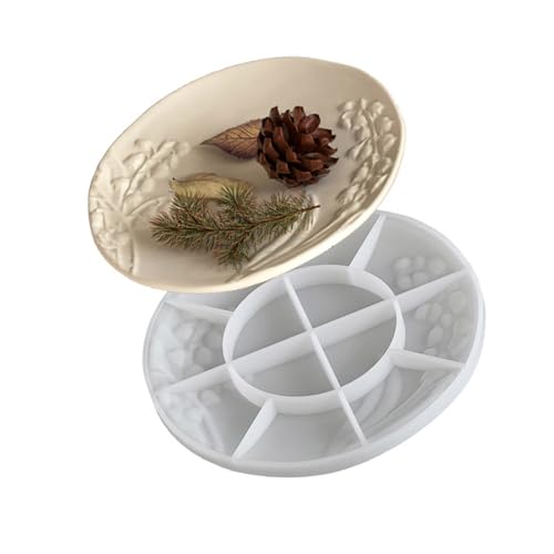 Oval/runde/quadratische Harzschale Silikonform Mit Vintage Präge Für Kunstprojekte Schmuckzeugwerkzeug Einzigartige Handgefertigte Tablettform Oval/runde/quadratische Harzschale Silikonform Mit Vintage Präge Für Kunstprojekte Schmuckzeugwerkzeug Einzigartige Handgefertigte Tablettform von KieTeiiK