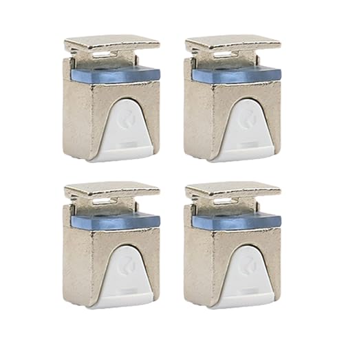 Robuste Zineslegierungsglasklemmen 4pcs Verstellbare Designs Für 10 12 Mm Glasdicke Die Für Verschiedene Home Styles Panelhalter Geeignet Sind von KieTeiiK