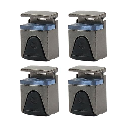 Robuste Zineslegierungsglasklemmen 4pcs Verstellbare Designs Für 10 12 Mm Glasdicke Die Für Verschiedene Home Styles Panelhalter Geeignet Sind von KieTeiiK