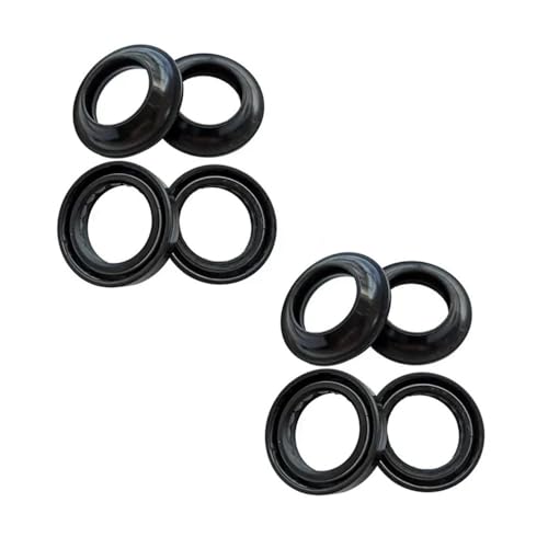 KiedvE 27x39x10,5 Front Gabel Dämpfer Welle Öl Dichtung Staub Abdeckung for CRF100F CRF80F CRF70F CRF100 80 70 2004-2013(4pc Seal 4pc Cover) von KiedvE