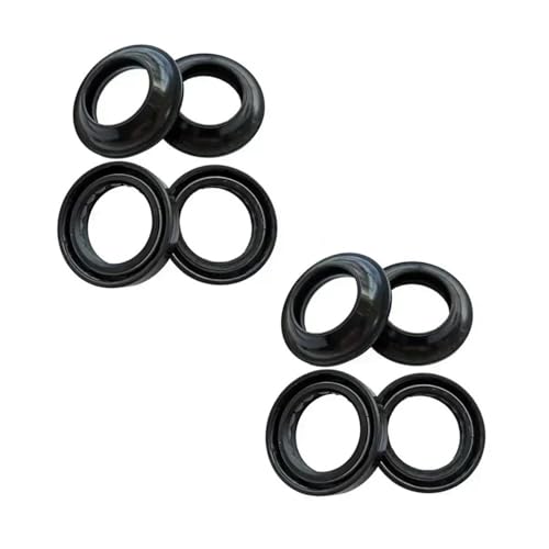 KiedvE 30x40,5x10,5 Front Gabel Dämpfer Welle Öl Dichtung Staub Abdeckung for RD200 RD200DX 1978-1980(4pc Seal 4pc Cover) von KiedvE