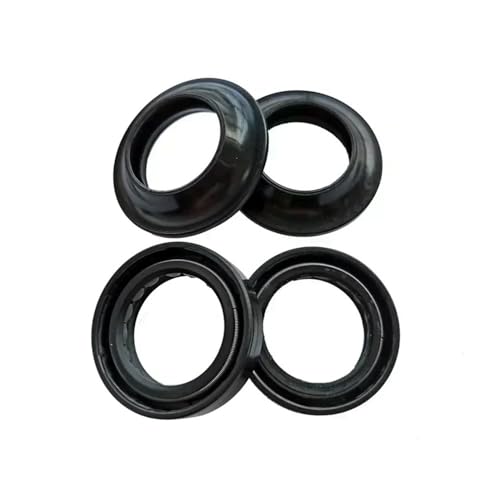 KiedvE 36x48x11 Front Gabel Dämpfer Welle Öl Dichtung Halterungen Staub Abdeckung for RS 250 99-2004(2pc Seal 2pc Cover) von KiedvE