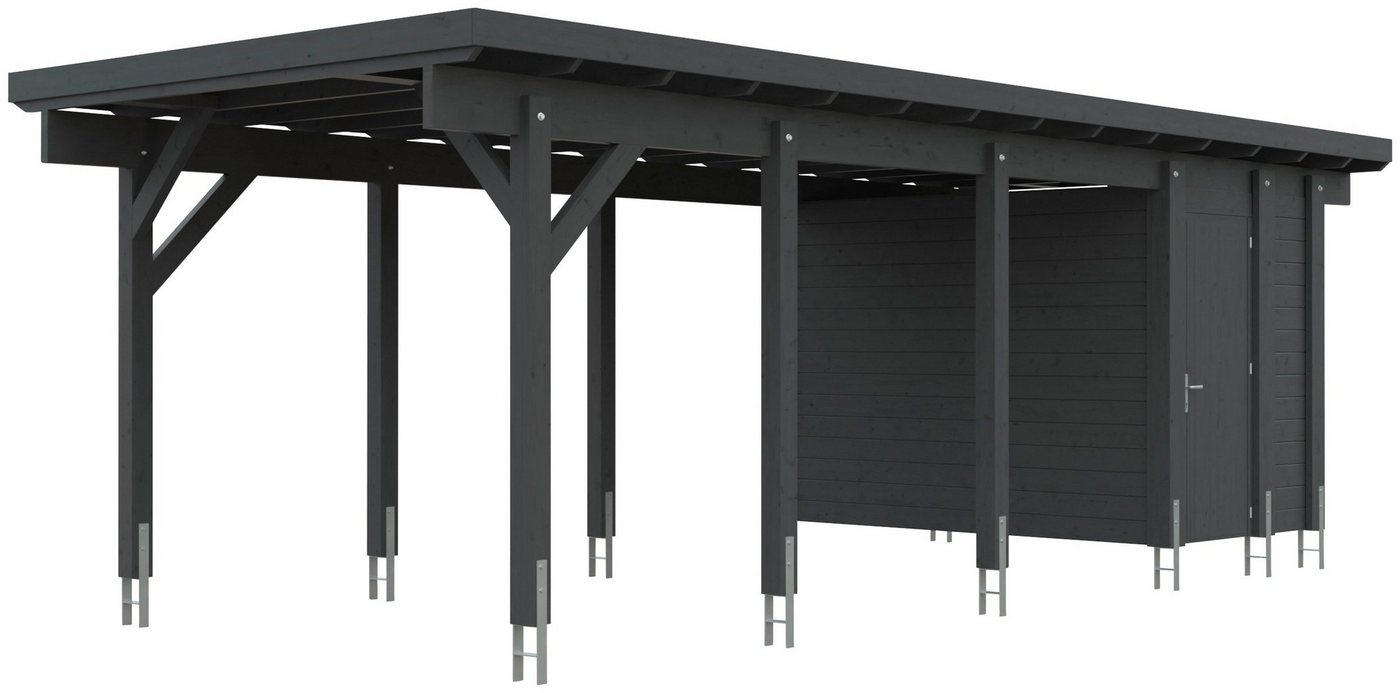 Kiehn-Holz Carport-Geräteraum, BxT: 299x174 cm, BxT: 299x174 cm, nur für Carport KH 320/321 von Kiehn-Holz