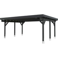 Kiehn-Holz Doppelcarport "KH 310 / KH 311" Holz 561 cm anthrazit Stahl-Dach, versch. Farben Kiehn-Holz Doppelcarport "KH 310 / KH 311" Holz 561 cm anthrazit Stahl-Dach, versch. Farben von Kiehn-Holz