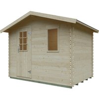 Kiehn-Holz Gartenhaus "Auerberg", aus naturbelassenem Fichtenholz von Kiehn-Holz