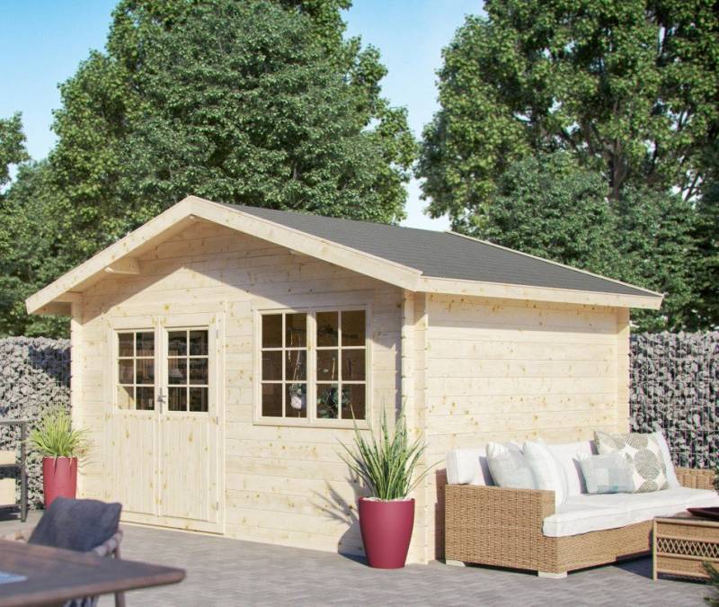 Kiehn-Holz Gartenhaus Gipsberg 1, BxT: 437x331 cm, (Set) von Kiehn-Holz