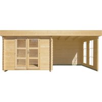 Kiehn-Holz Gartenhaus "Acrux 2", (Set, Acrux 2), inkl. Fussboden im Haus von Kiehn-Holz
