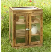 KIEHN-HOLZ Gartenschrank, BxHxL: 58 x 76 x 43 cm, Holz - braun von KIEHN-HOLZ