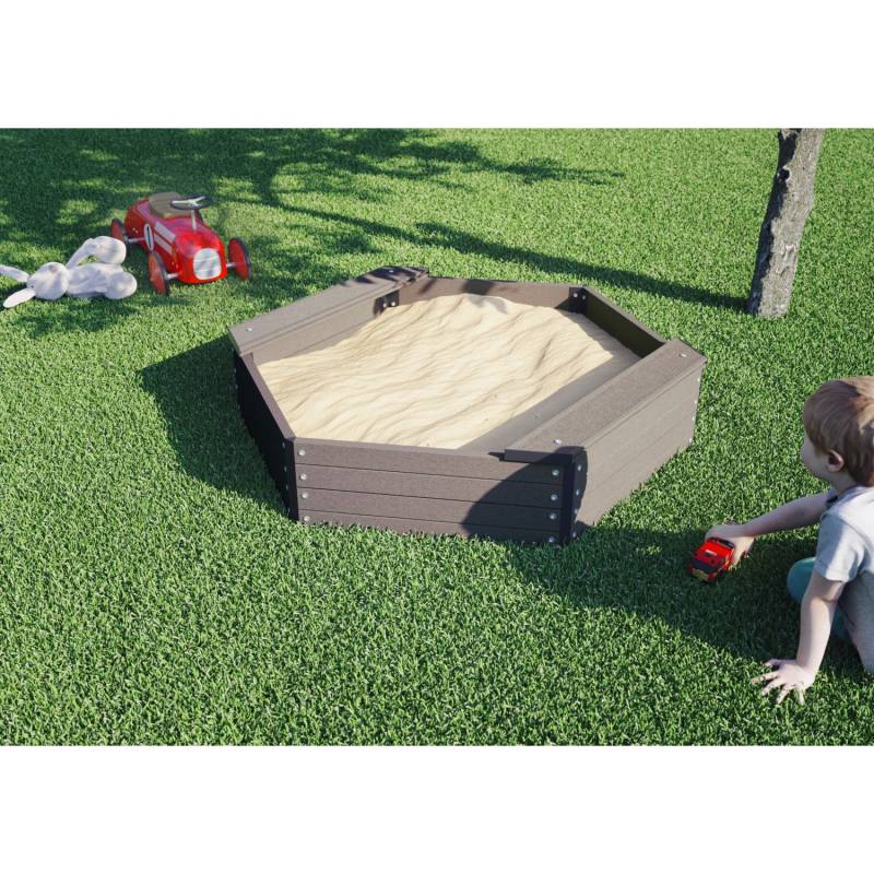 Kiehn-Holz Sandkasten BPC 6-eck Ganit Ø 109 cm x 27 cm Kiehn-Holz Sandkasten BPC 6-eck Ganit Ø 109 cm x 27 cm von Kiehn-Holz