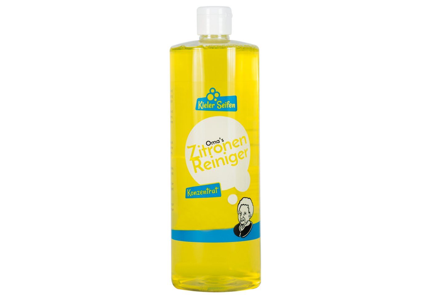 Kieler Seifen Zitronenreiniger Essigreiniger (1L Konzentrat Kalklöser für Bad, Küche und Sanitär) von Kieler Seifen