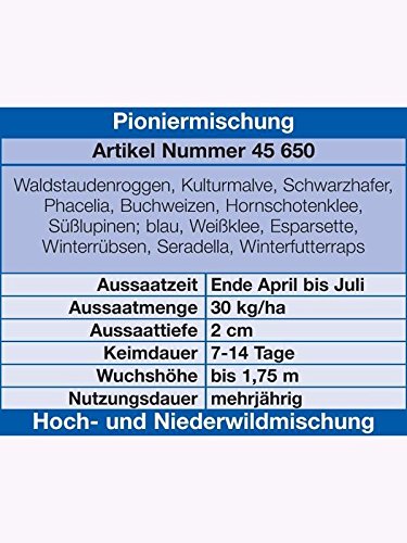 Pioniermischung für Hoch- und Niederwild von Kiepenkerl - sonstiges Saatgut