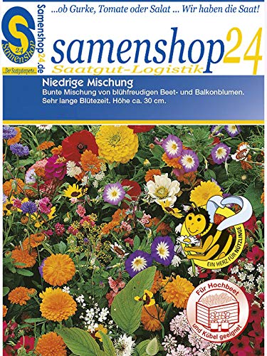 Samenshop24´s Bienenfreude, niedrige Blumenmischung (1 Stück) von Kiepenkerl - sonstiges Saatgut