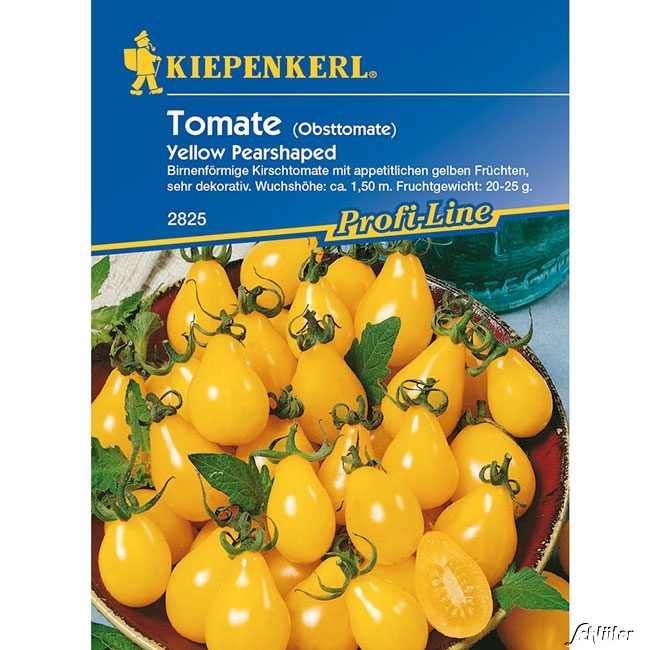 Cherry-Tomate &#039;Yellow Pearshaped&#039; Lieferform: Portionssaatgut von Kiepenkerl