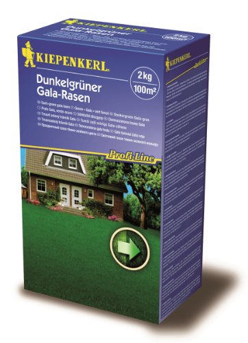 Dunkelgrüner Gala-Rasen: Profi-Line Rasen 'Dunkelgrüner Gala-Rasen', 2 kg - 1 Karton/ 2 kg Dunkelgrüner Gala-Rasen: Profi-Line Rasen 'Dunkelgrüner Gala-Rasen', 2 kg - 1 Karton/ 2 kg von Kiepenkerl