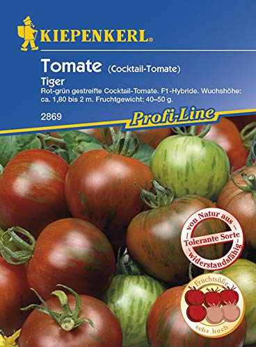 Kiepenkerl 2869 Tomate Tiger F1 (Tomatensamen) von Kiepenkerl