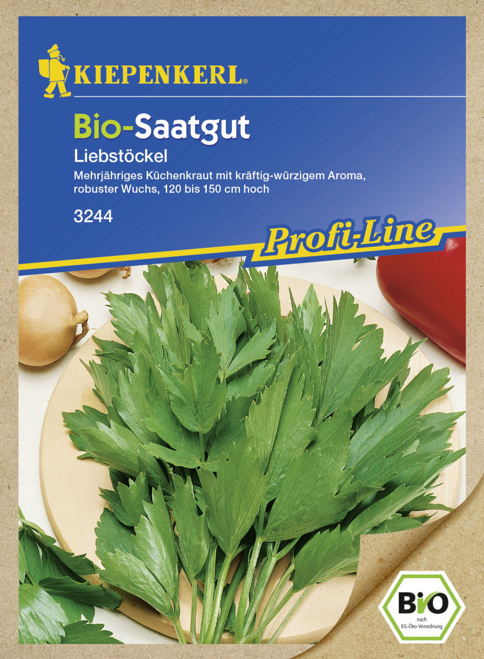 Kiepenkerl Bio-Saatgut Kräuter Verino Levisticum officinale, Inhalt: ca. 80 Pflanzen von Kiepenkerl