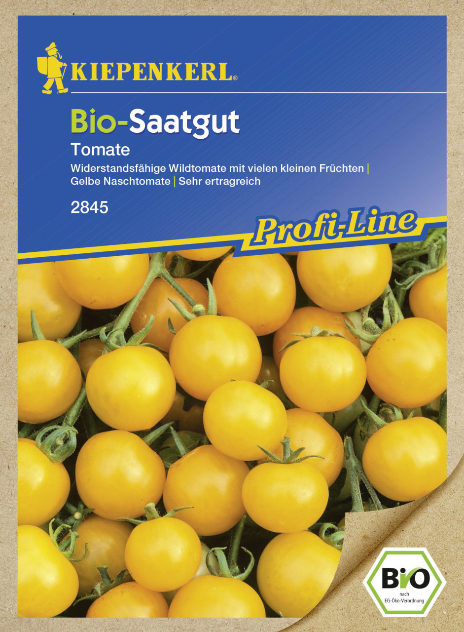 Kiepenkerl Bio-Saatgut Wildtomate Solanum lycopersicum, Inhalt: 10 Korn von Kiepenkerl