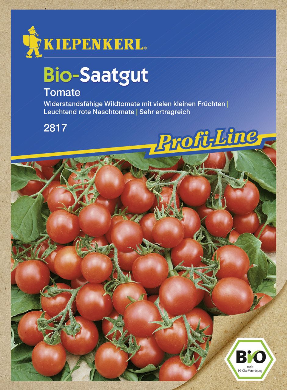 Kiepenkerl Bio-Saatgut Wildtomate Solanum pimpinellifolium, Inhalt: 10 Korn von Kiepenkerl