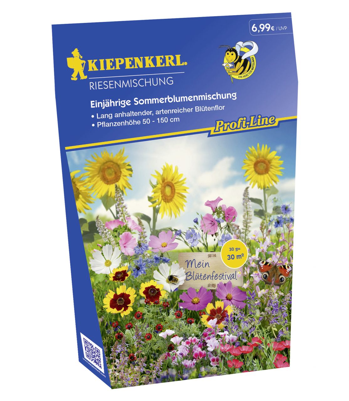 Kiepenkerl Blumenmischung Riesenmischung Inhalt: 30 m² von Kiepenkerl