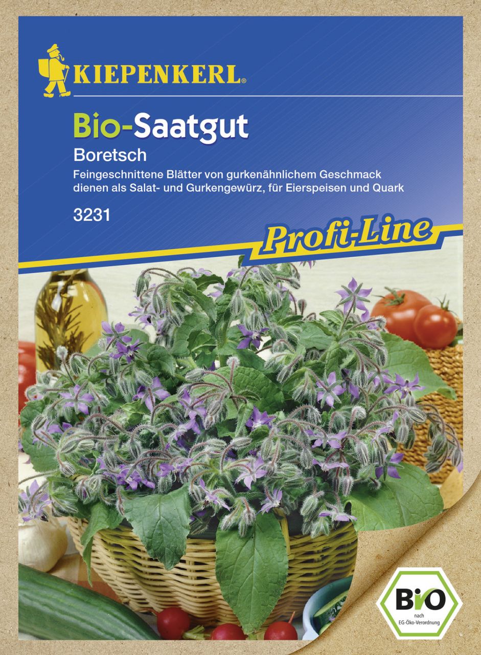 Kiepenkerl Boretsch Borago officinalis, Inhalt: ca. 40 Pflanzen von Kiepenkerl