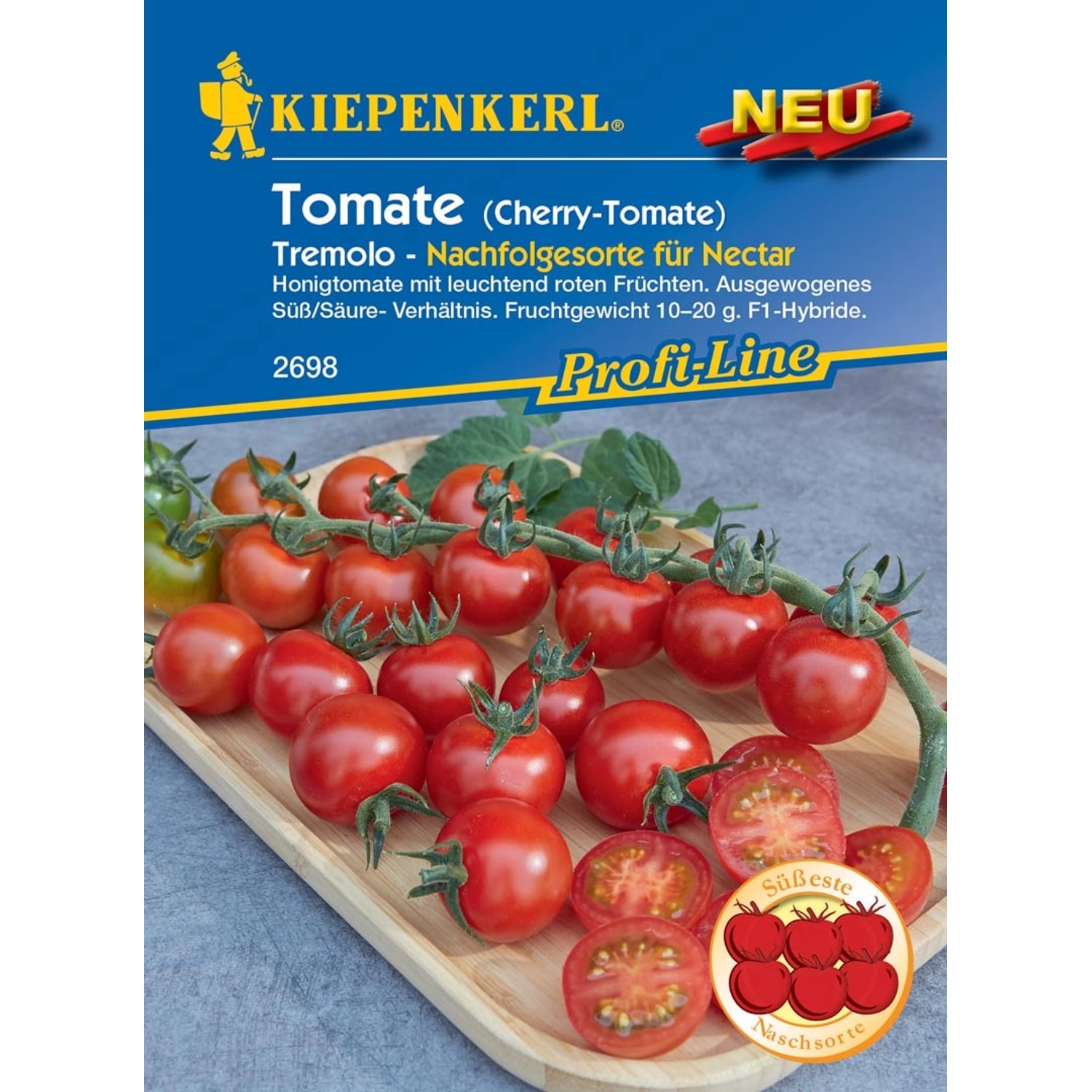 Kiepenkerl Cherry-Tomate Tremolo F1-Hybride (Solanum lycopersicum) von Kiepenkerl
