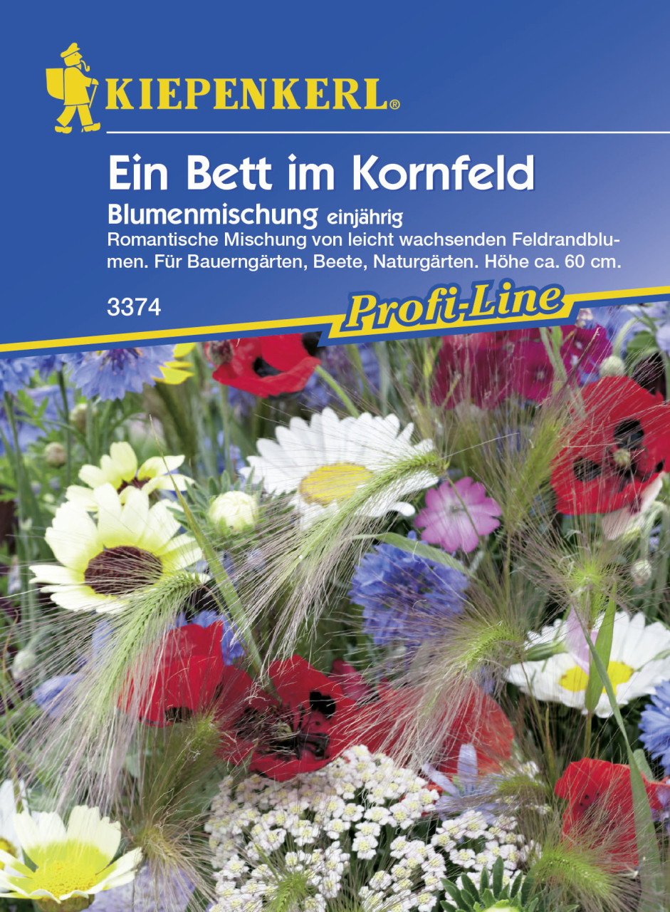 Kiepenkerl Ein Bett im Kornfeld Blumenmischung Inhalt: ca. 2 m² von Kiepenkerl