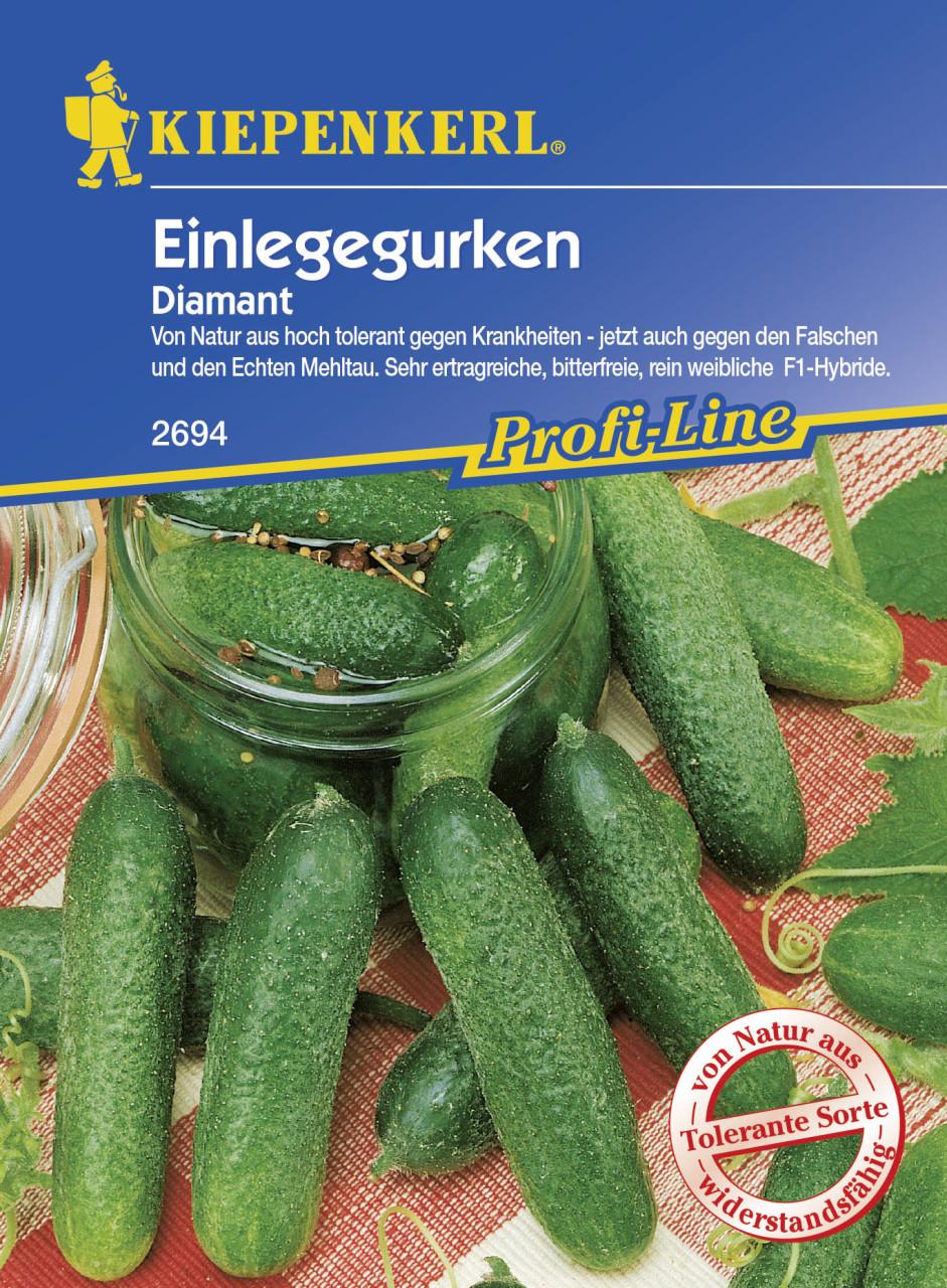 Kiepenkerl Einlegegurke Diamant Cucumis sativus, Inhalt: 10 Korn Kiepenkerl Einlegegurke Diamant Cucumis sativus, Inhalt: 10 Korn von Kiepenkerl