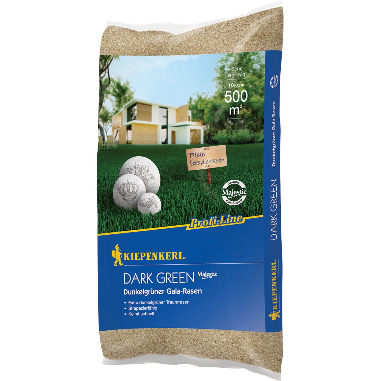 Kiepenkerl Gala-Rasen Dunkelgrün Profi-Line Dark Green 10 kg von Kiepenkerl