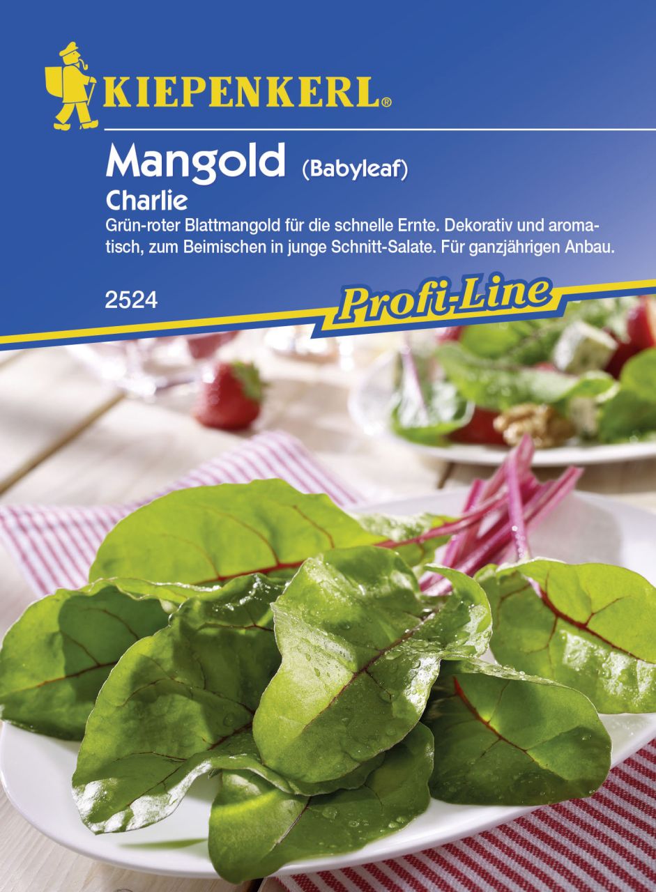 Kiepenkerl Mangold Charlie Beta vulgaris var. vulgaris, Inhalt: ca. 80 Pflanzen von Kiepenkerl