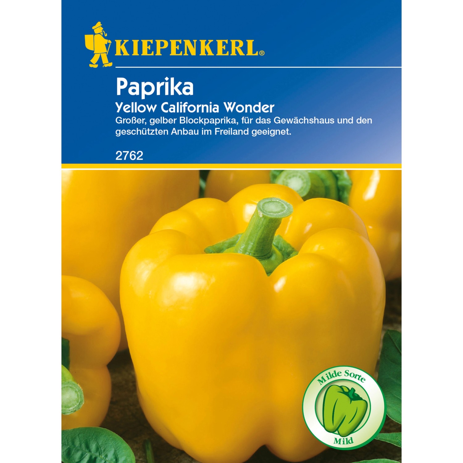 Kiepenkerl Paprika Yellow Carlifornia Wonder von Kiepenkerl